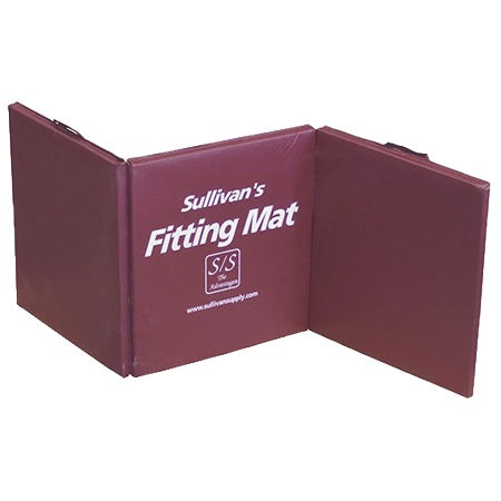 Sullivan's Maroon Folding Fitting Mat image 0