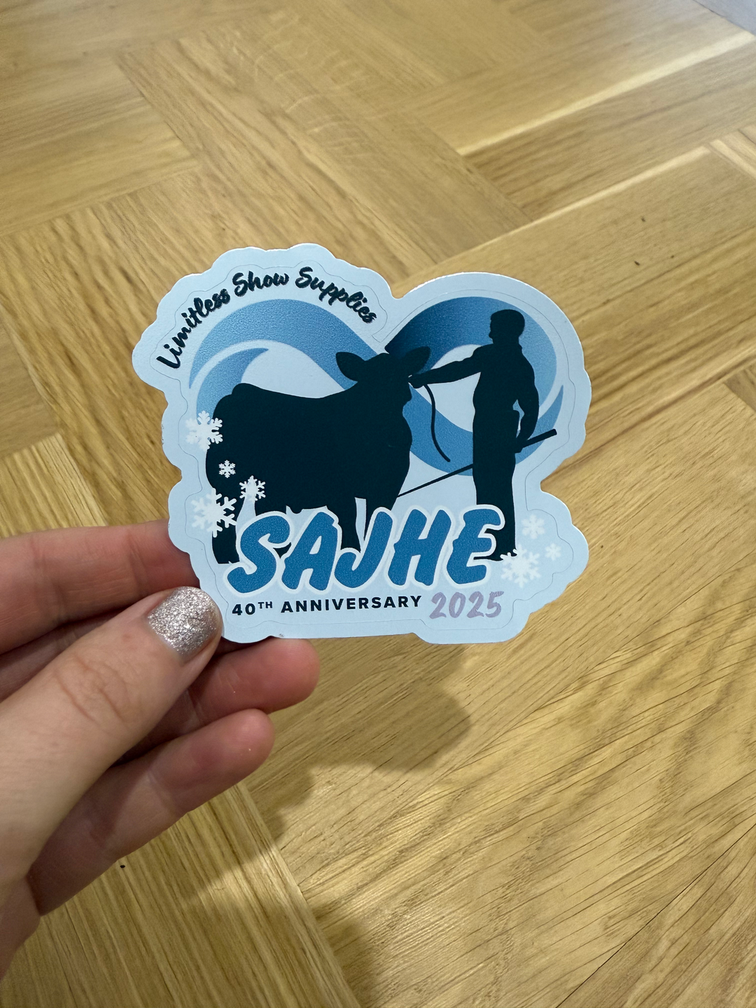 Limitless x SAJHE 40th Anniversary Sticker image 0