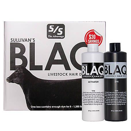 S/s Blaq Hair Dye Kit - Large image 0