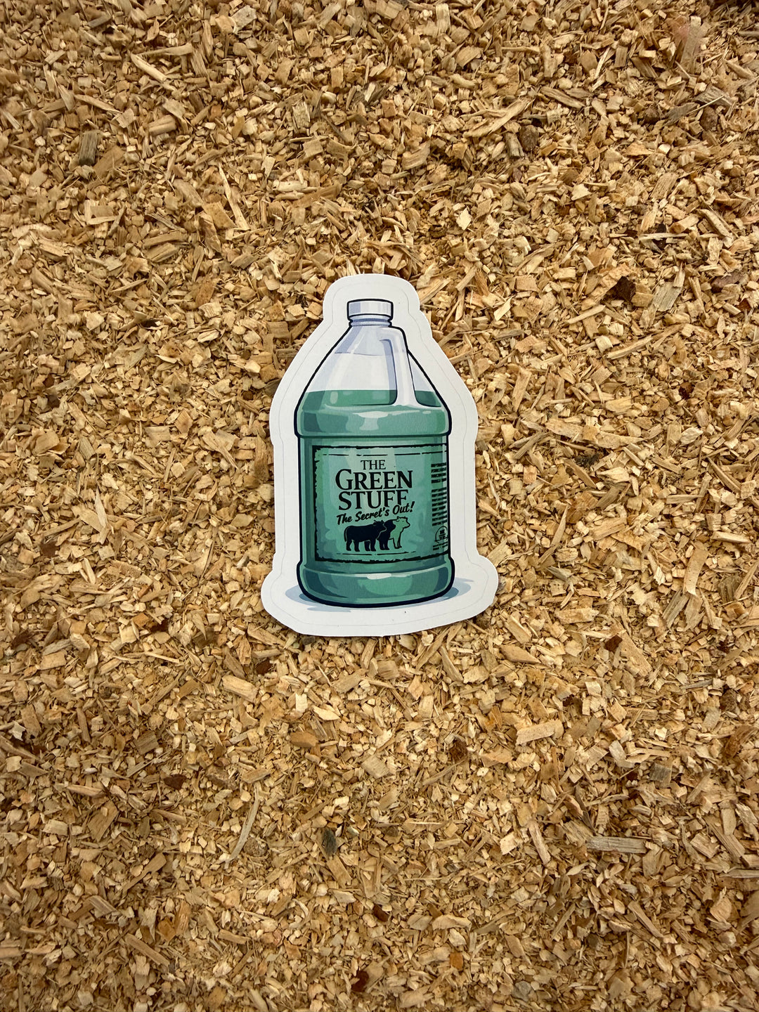 The Green Stuff Sticker image 0