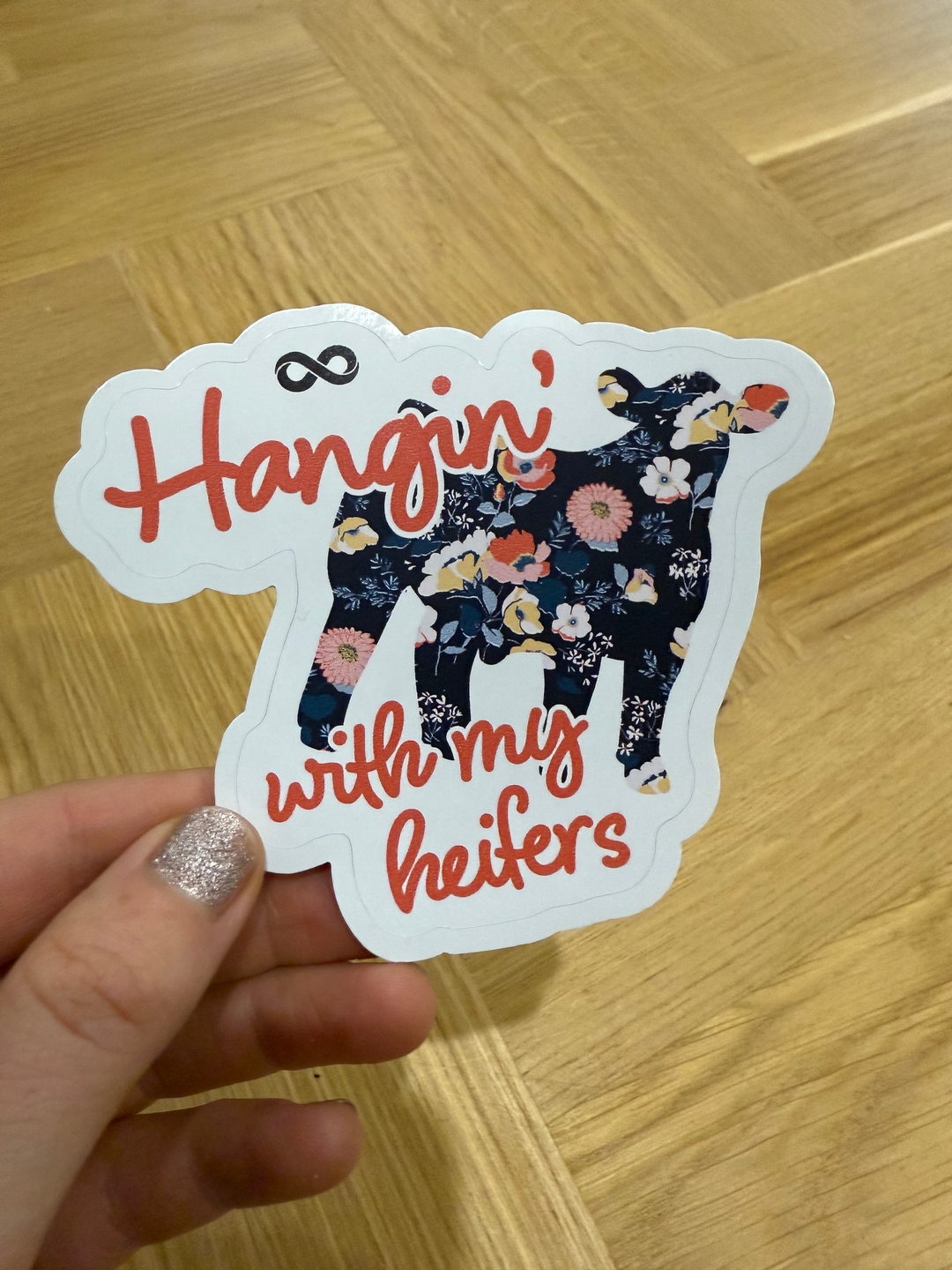Hangin' With My Heifers Sticker image 0